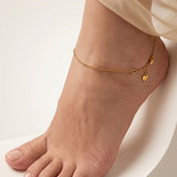 White Pearl Anklet