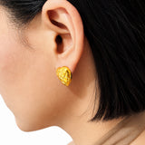 Woven Heart Earrings