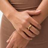 Classic Aura Gold Band Ring