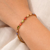 Pallette Twist Tennis Bracelet