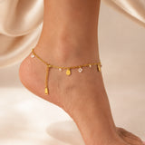 Diamond Dewdrop Anklet