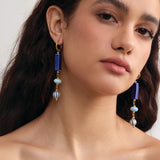 Column Drop Earrings