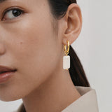 Opaline Drop Hoops