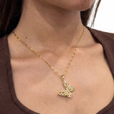 Flutter Gold-Plated Necklace