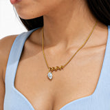 Ophira Diamond Gold Plated Necklace