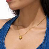 Heart Treasure Gold Plated Necklace