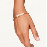 Ivory Tides Pearl Bracelet