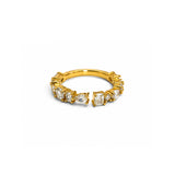 Flora Grace Diamond Gold Plated Ring