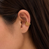 Velvet Arc Gold Plated Earcuff