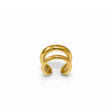 Bilayer Gold Plated Earcuff