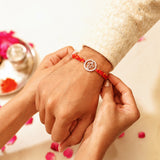 Divine Ganesha Halo Rakhi