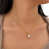 Solitaire Pendant Necklace