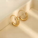 Luna Bold Hoop Earrings