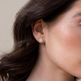 Serelle Diamond Floral Earring