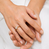 Everlily Diamond Gold Plated Ring