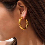 Twisted Radiance Earrings