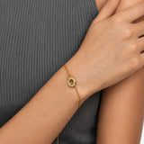 Orielle Luxe Diamond Gold Plated Bracelet