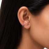 Silver Second Piercing Huggies