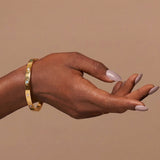LuxeStack Gem Bangle