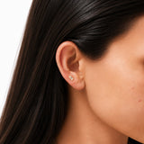Silver Second Piercing Huggies