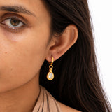 Golden Teardrop Earring