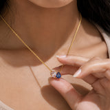 Ocean Blush Gold Plated Necklace