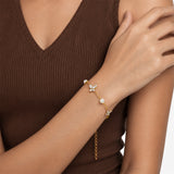 Enchanted Diamond Gold Plated Bracelet