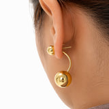Golden Drop Earrings