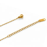 Starlume Floral Diamond Gold Plated Necklace