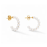 Pearl Loop Hoops