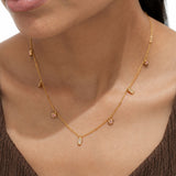 Rosé Glow Gold Plated Necklace