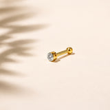 Lumi Solitaire Flatback Stud