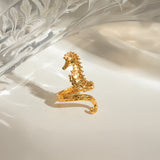Sea Horse Ring