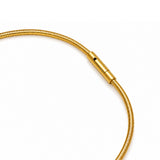 Solstice Arc Gold Plated Necklace