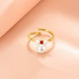 Candy Drops Gold Plated Ring