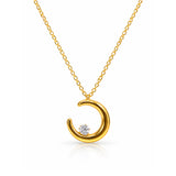 Celestial Crescent Necklace