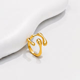 Serene Twist Ring