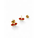 Mochi Wings Gold Plated Earrings