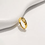 Golden Stardust Ring