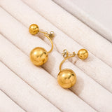 Golden Drop Earrings
