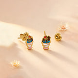 Sugar Buzz Gold Plated Earrings