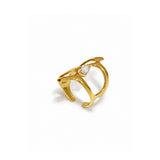 Muse Flow Gold Plated Ring