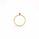 Crimson Whisper Ring