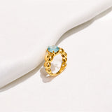 Aqua Muse Ring
