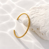 Honey Twist Bangle