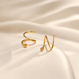 The Vortex Gold Plated Stud
