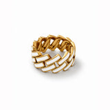 Frosted Twist Ring