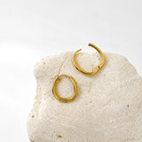 Minimalist Gold Hoop