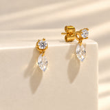 Liora Gold Plated Diamond Earring