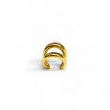 Dual Tone Gold Plated EarCuff